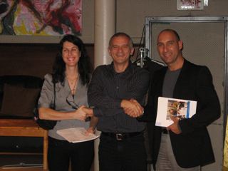 Geneviève Leblanc, Italo Magni and Julio Lapolla